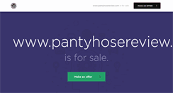 Desktop Screenshot of pantyhosereview.com
